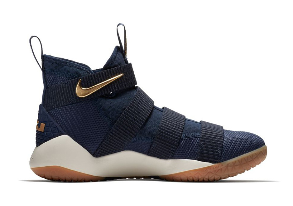 lebron blue and gold