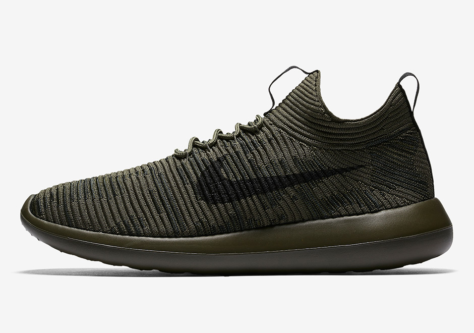 Nikelab Roshe Flyknit Two Camo Cargo Khaki 2 1