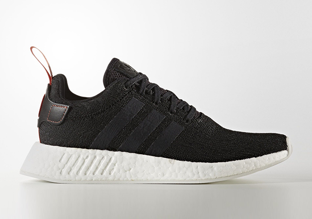 Nmd Black White Red Cg3384 Rtw