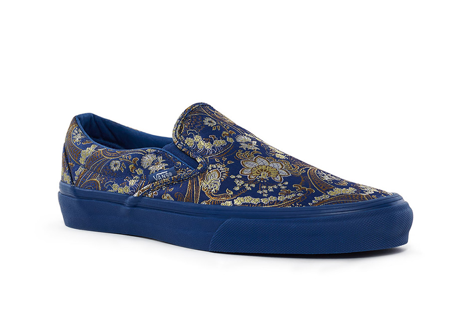 Opening Ceremony Vans Slip-On Qi Pao Silk Collection | SneakerNews.com