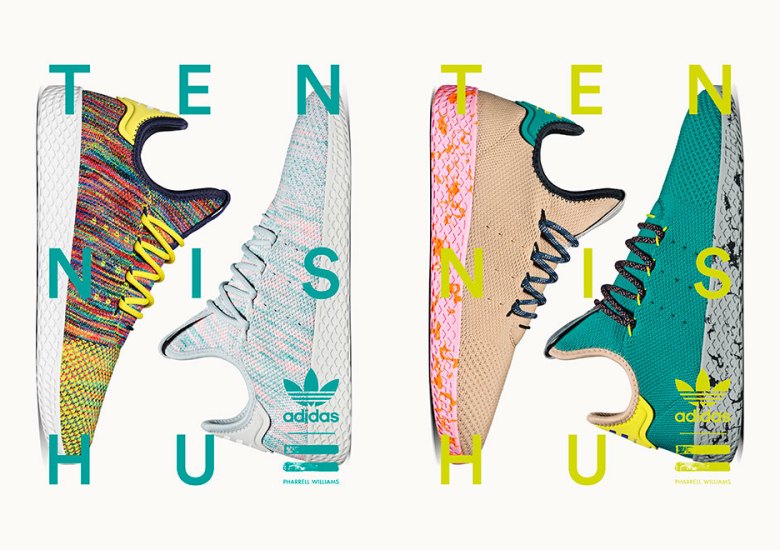 Pharrell’s Second Drop Of adidas Tennis Hu Shoes Is Coming On July 28th