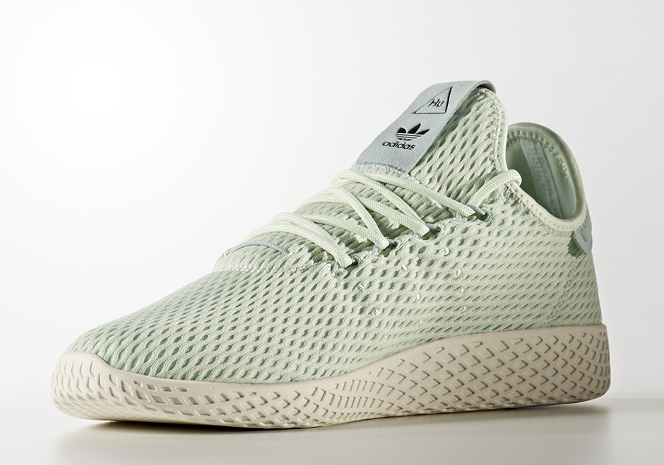 Pharrell Adidas Tennis Hu Mint Green Cp9765 02