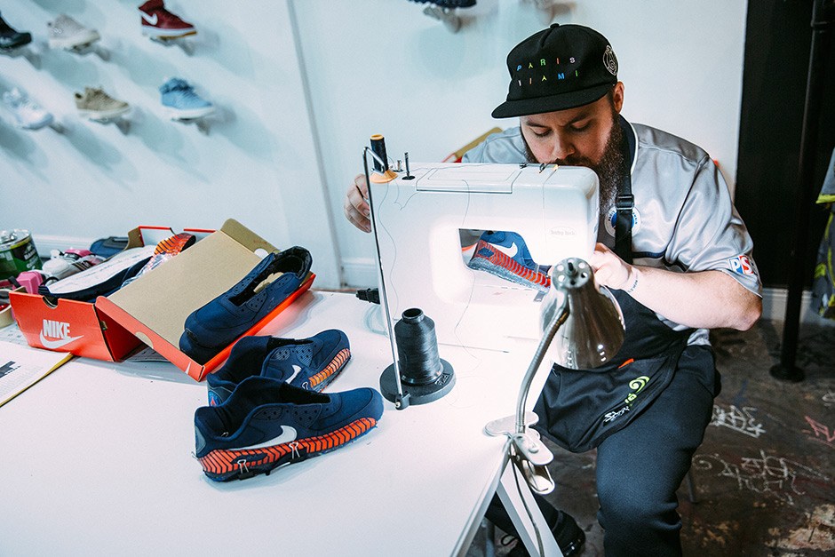 Paris Saint-Germain Nike Air Max 90 Custom Miami Shoe Gallery ...