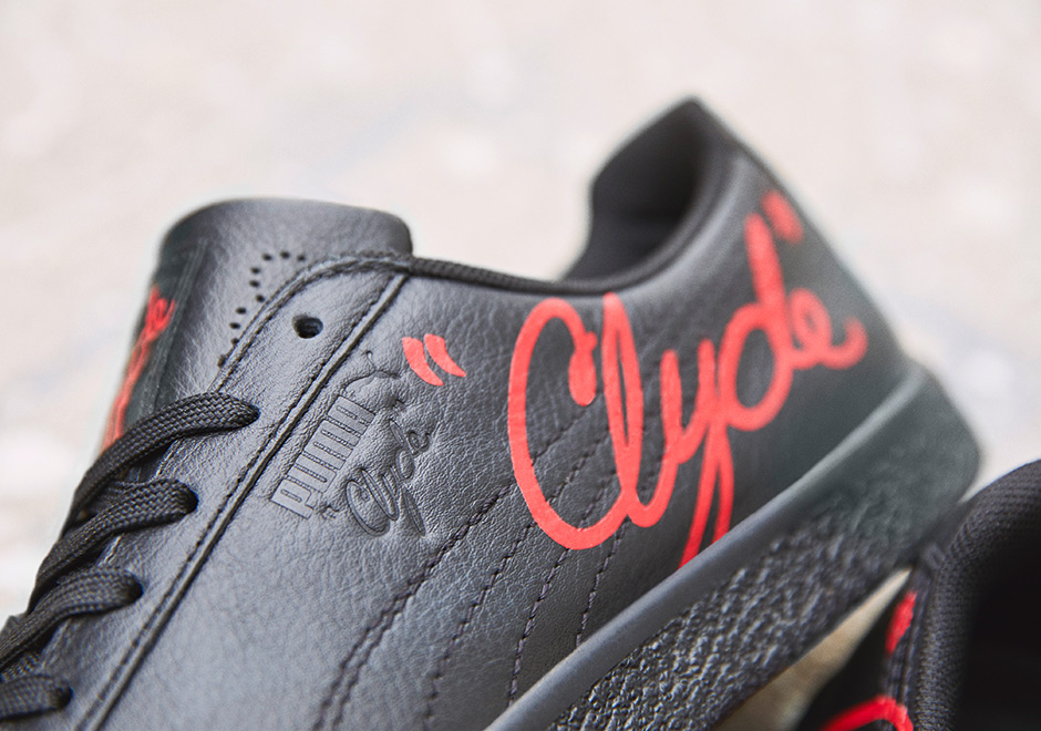 Puma Big Sean Clyde Signature Black Red 3