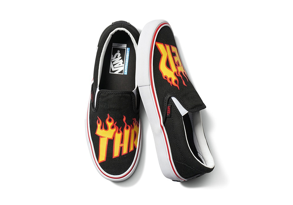 Thrasher Vans Flames Logo Collection Release Info | SneakerNews.com