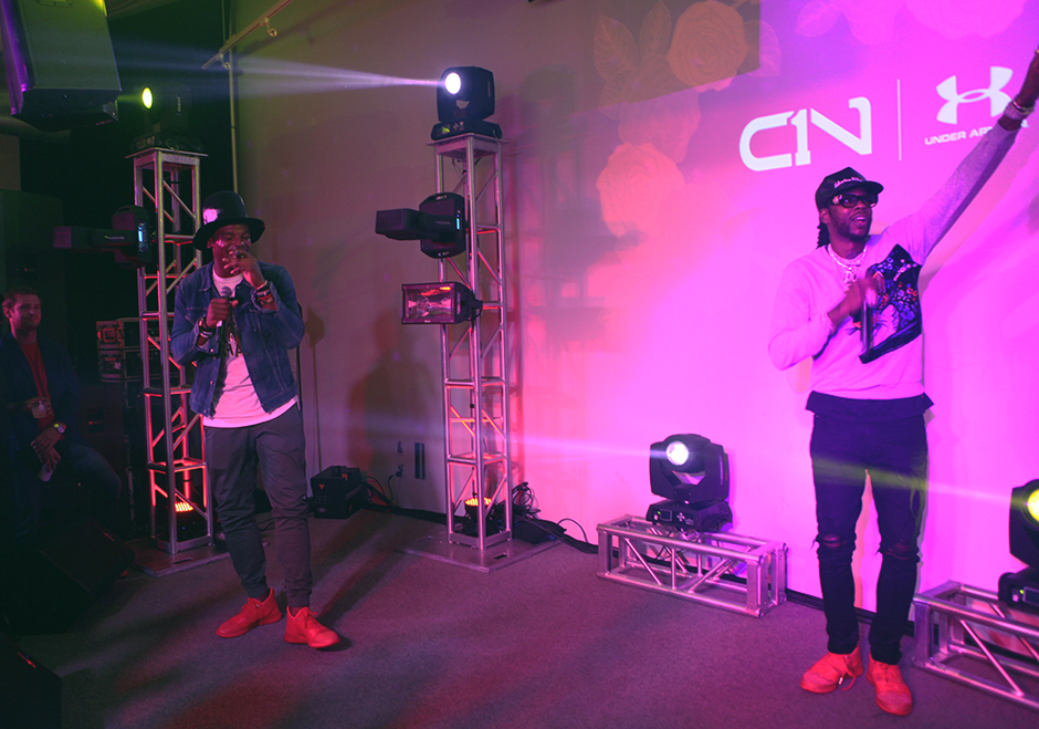 Under Armour C1n Cam Newton 2 Chainz Launch Party 51