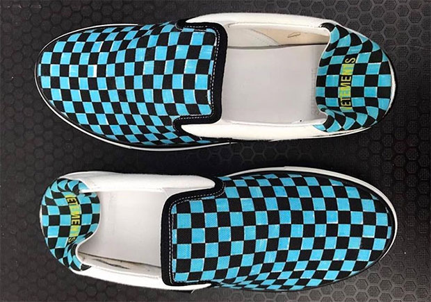 VETEMENTS Teases Vans Slip-On Inspired Sneaker