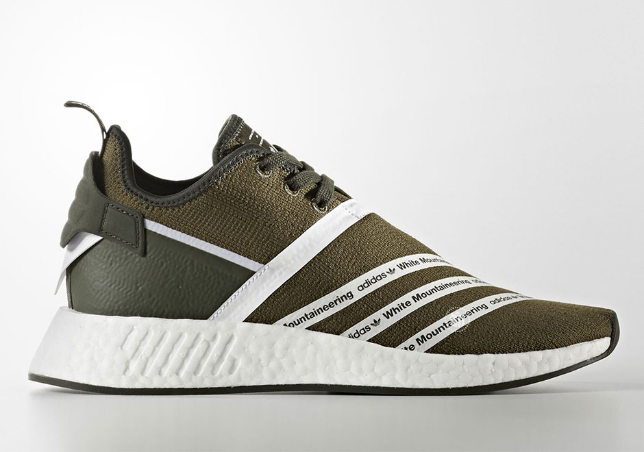 White Mountaineering Adidas Nmd R2 Olive Cg3648 1