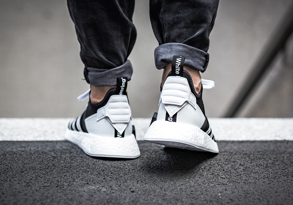 White Mountaineering Adidas Nmd R2 On Foot 3