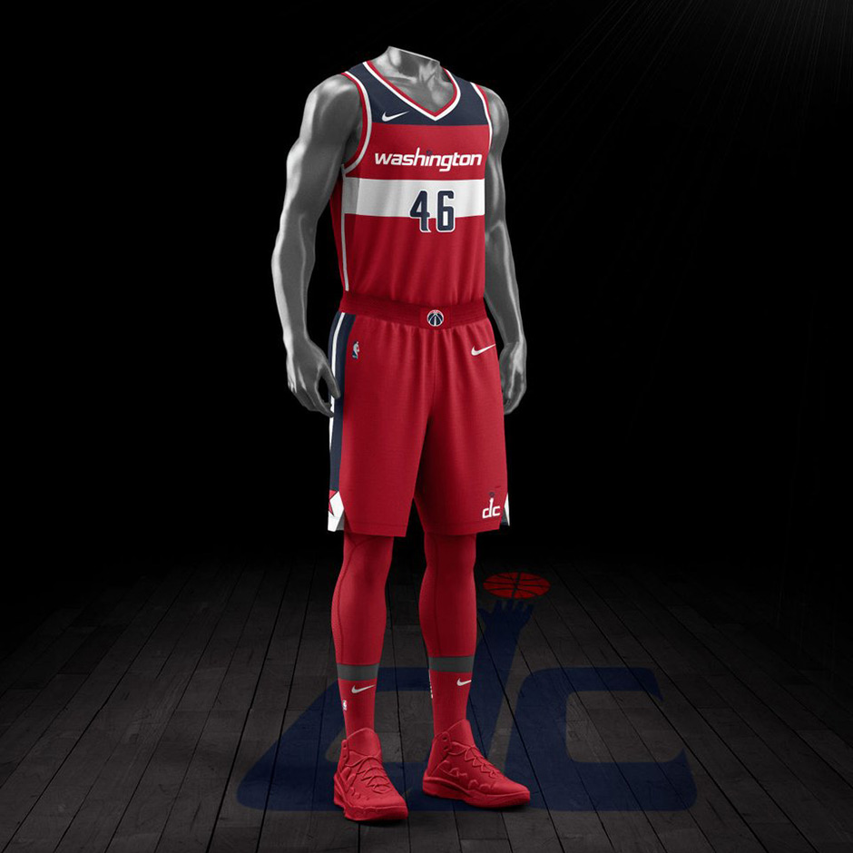 Wizards Nike Uniforms 1