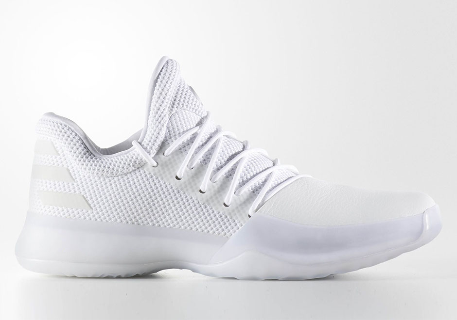 Adidas Harden Vol 1 Triple White By4525 1