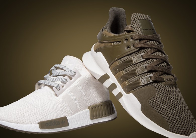 adidas NMD “Chalk And Olive” Releasing Exclusively At Champs