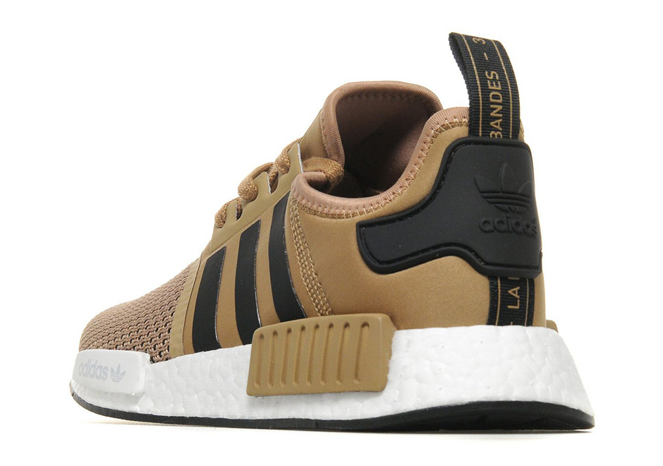 black and tan adidas nmd