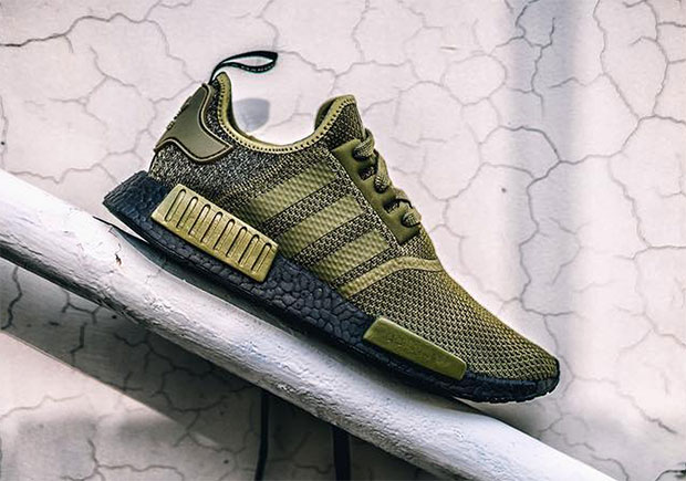 adidas NMD R1 “Olive” With Black BOOST