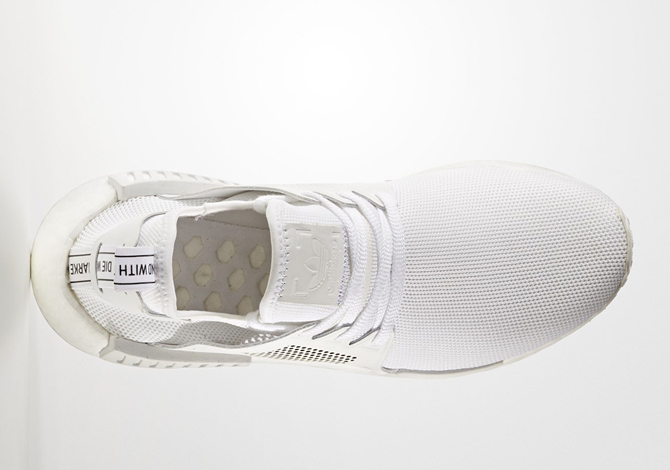 Adidas Nmd Xr1 Textile Triple White Release Date 04