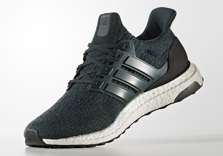 adidas ultra boost black green