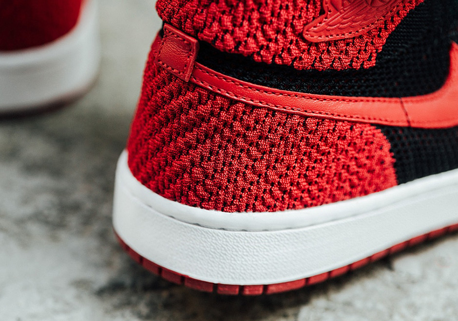 Air Jordan 1 Flyknit Bred Banned On Feet Images 08