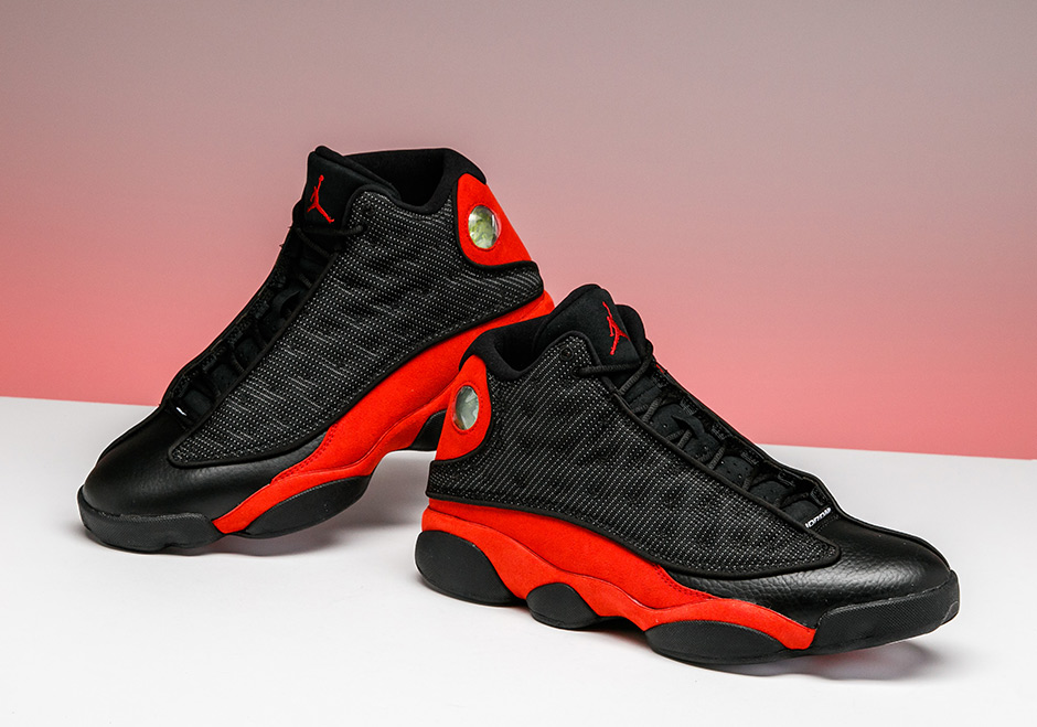Mens Air Jordan 13 Jordan 23 Black Red Blue shoes