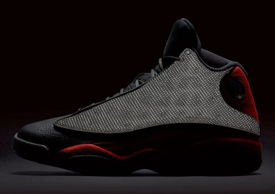 The Air Jordan 13 “Bred” Will Featured Reflective Nylon Uppers