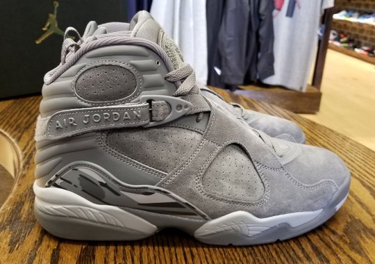 The Air Jordan 8 “Cool Grey” Releases On August 28th