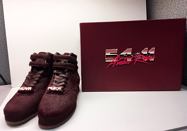 reebok high tops 80s marron