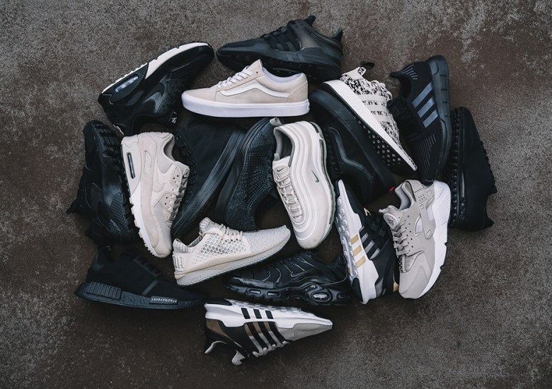 Foot Locker Drops the Black & Sand Footwear Collection