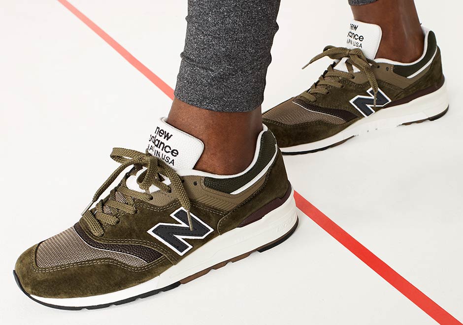 J.Crew New Balance 997 Camo Green | SneakerNews.com