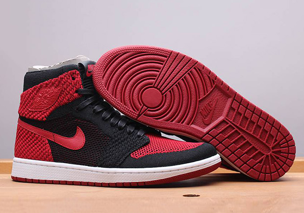 Jordan 1 Banned Flyknit Detailed Look 04