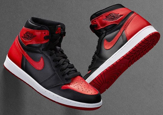 Air Jordan 1 “Banned”, “Black Toe”, and “Top Three” Restocking Tomorrow On Nike SNKRS