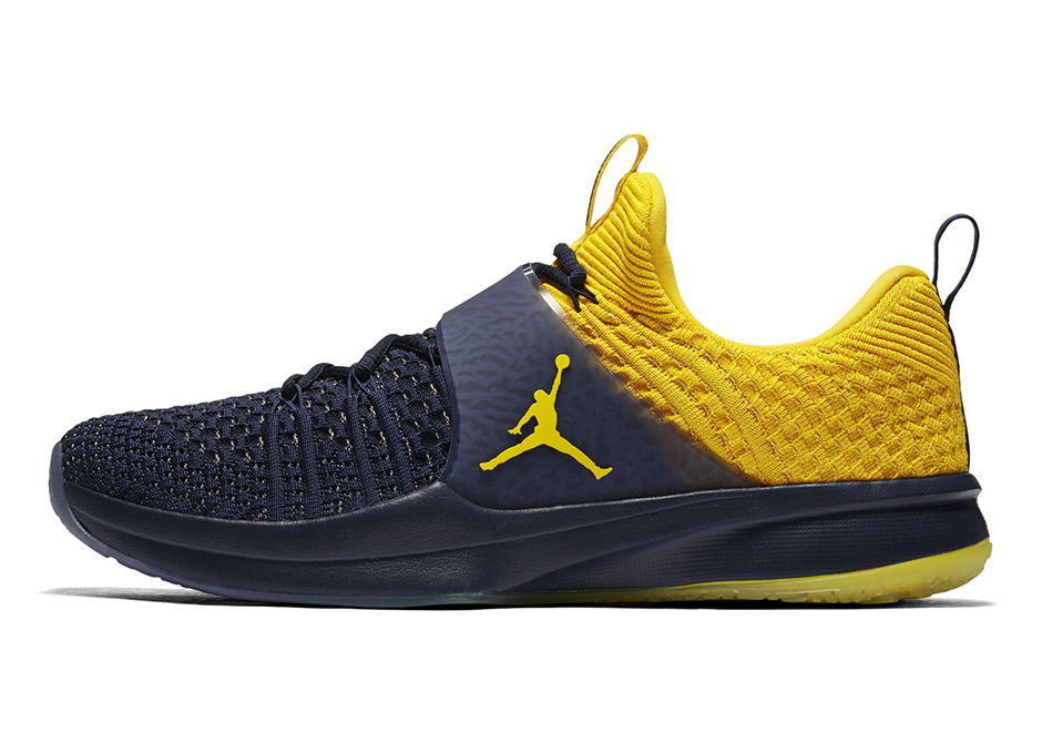 Jordan Trainer 2 Flyknit Michigan 4 1
