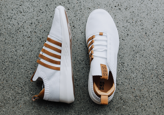 K-Swiss Introduces The Icon Knit Featuring Woven Upper And Premium Leather