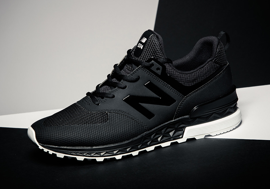 new balance 574 sport noir