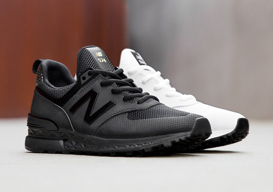 The New Balance 574 Sport Suede And 