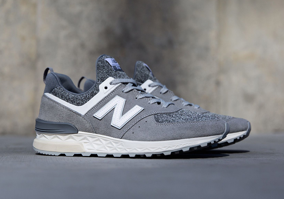 The New Balance 574 Sport Suede And Mesh/Synthetic Is Available ...
