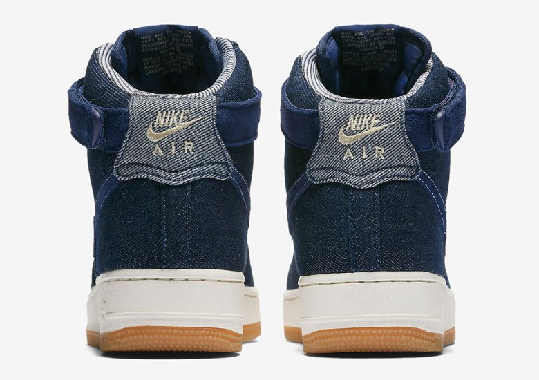 Nike Air Force 1 High In Denim And Gum Is Available Now
