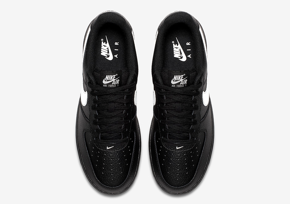 Nike Air Force 1 Low Black Leather Pack 