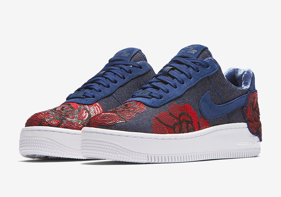 Nike Air Force 1 Low Floral Sequin Pack Release Date | SneakerNews.com