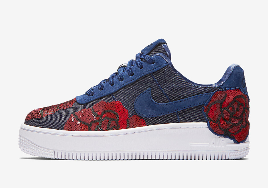 Nike Air Force 1 Low Floral Sequin Pack Release Date SneakerNews