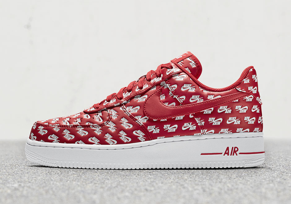 Nike Air Force 1 All Over Logo Release 