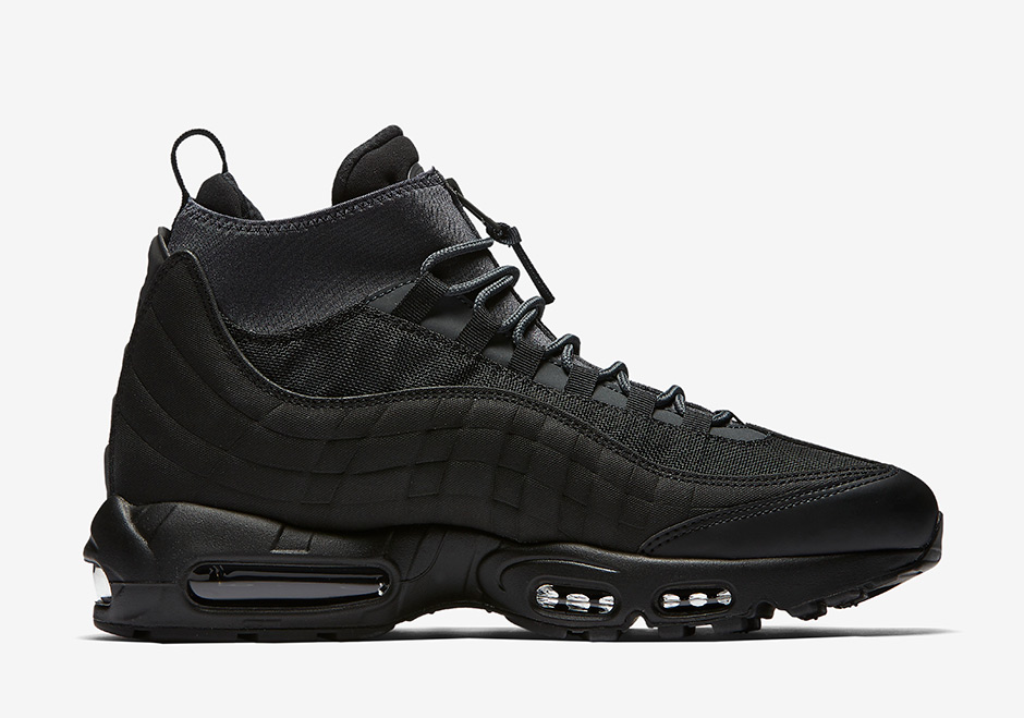 Nike Air Max 95 Sneakerboot Triple Black 806809 001 03