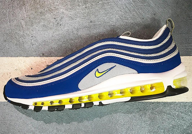 First Look At The Nike Air Max 97 OG In Royal And Neon