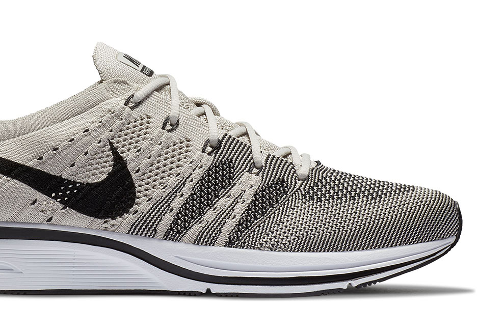 grey nike flyknit