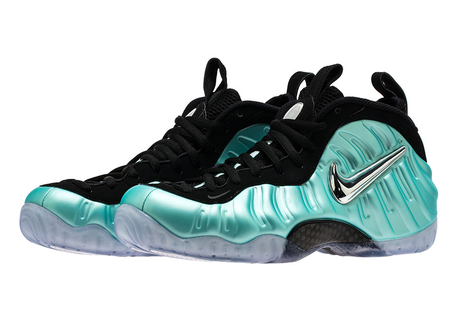 ... tropical summertime vibes alive into early fall with the September drop  of the \u201cIsland Green\u201d Air Foamposite Pro. Originally reported to be  releasing ...