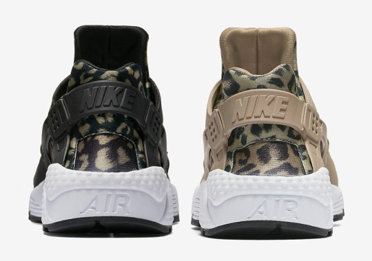 Leopard Prints Hit The Nike Air Huarache For Women