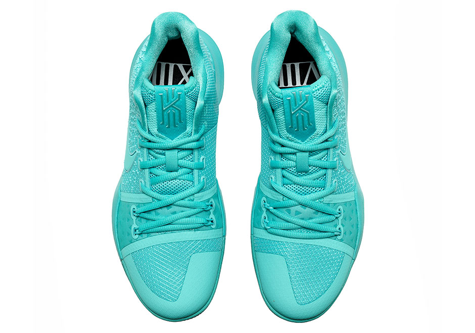 Nike Kyrie 3 Aqua Release Date 852395-401 Adult Sizes 