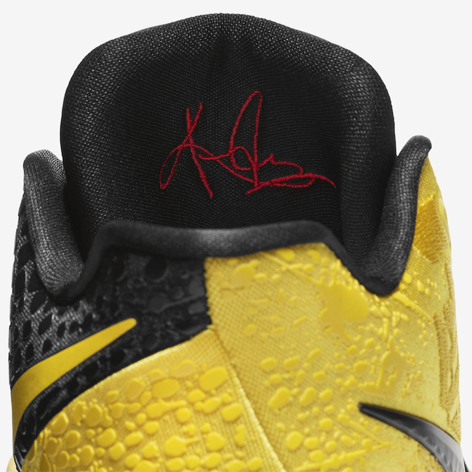 Kyrie 3 mamba mentality bruce lee edition outlet sneakers