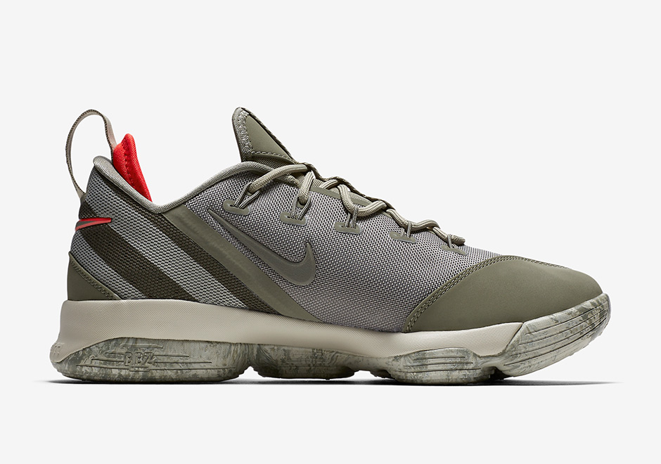 Nike LeBron 14 Low Military 878635-003 | SneakerNews.com