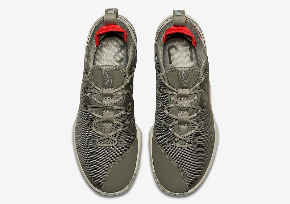 Nike LeBron 14 Low Military 878635-003 | SneakerNews.com