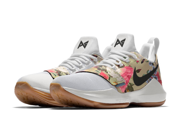 New Floral Print Options Available On The NIKEiD PG 1