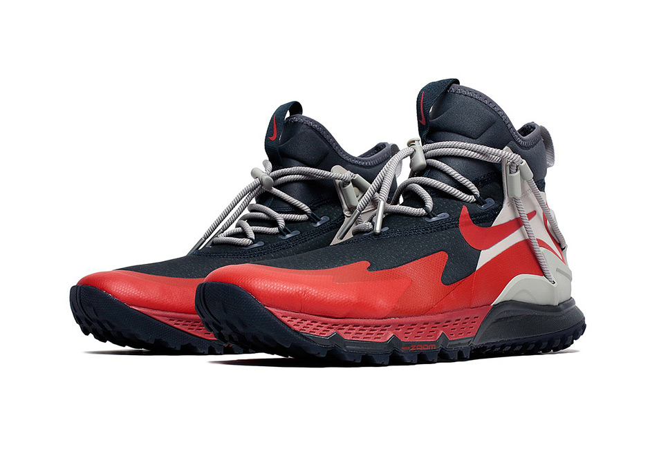 Feat Afrika Mijlpaal Nike Terra Sertig Boot Anthracite Dragon Red 916830-003 | SneakerNews.com